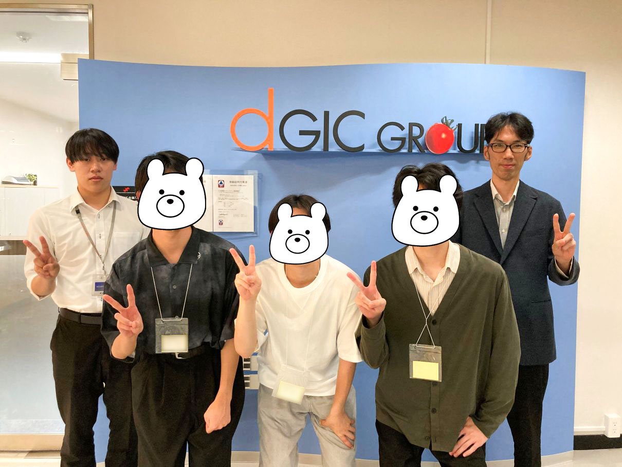 Sapporo IT CAMP vol.3 デジックチームの集合写真 - 札幌の学生とアプリ開発
